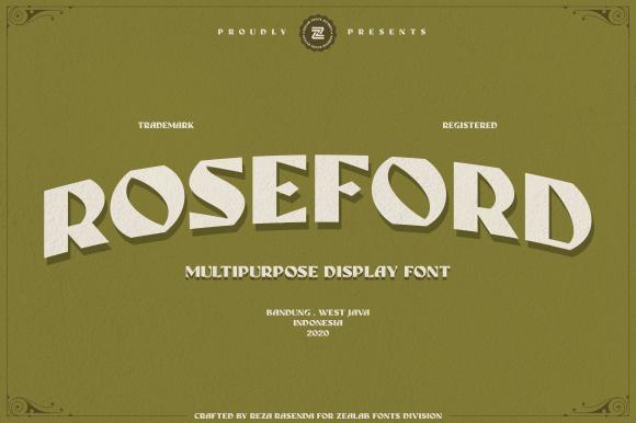 Roseford Font