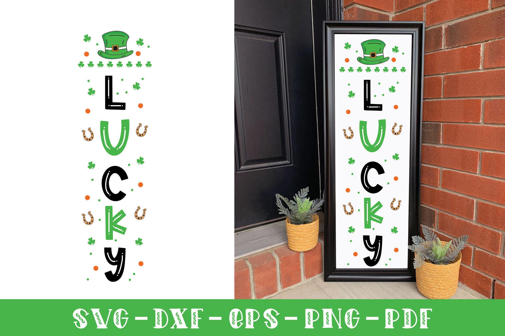 Lucky SVG, St Patrick's Day SVG Cut File