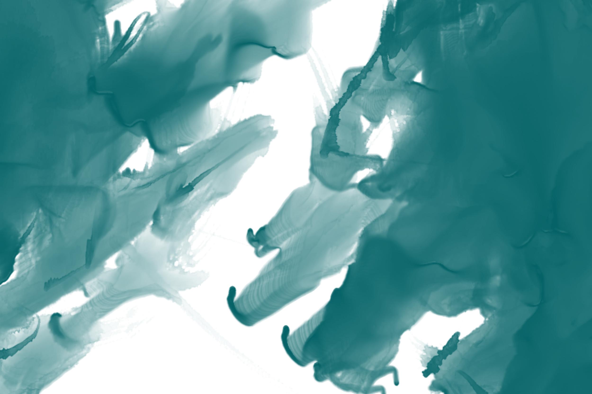 Watercolor Stains Wedding
