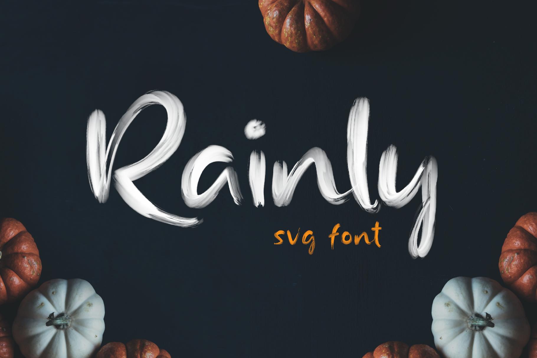 Rainly  Font