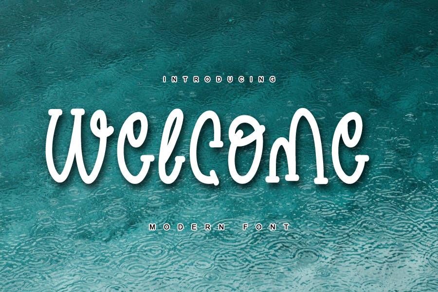 Welcome Font