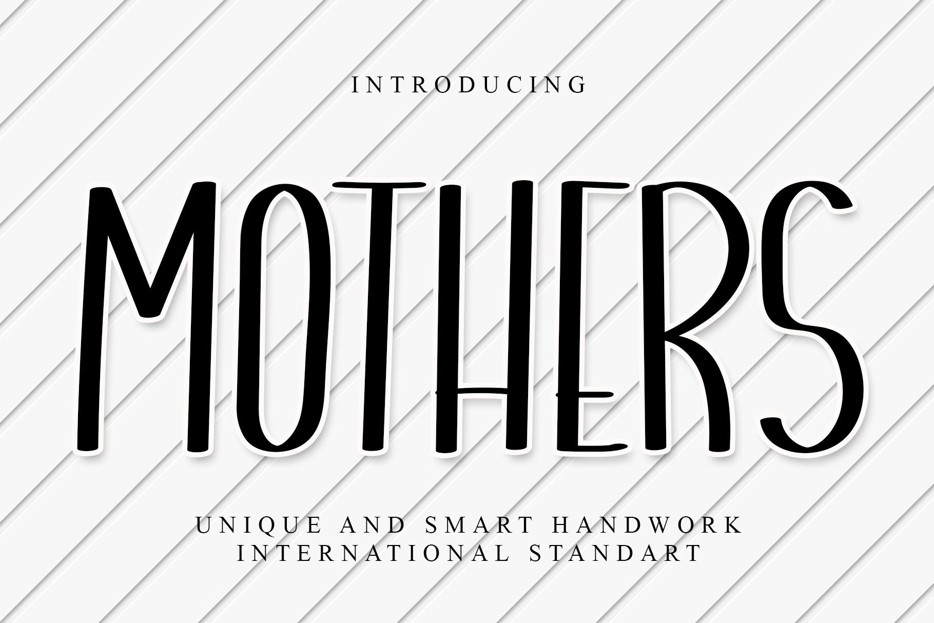 Mothers Font