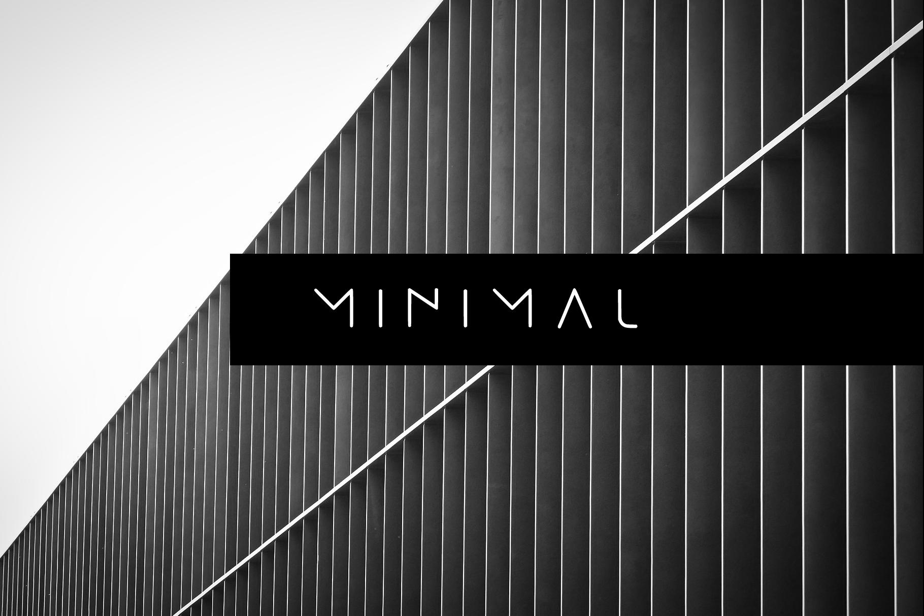 Minimal Font