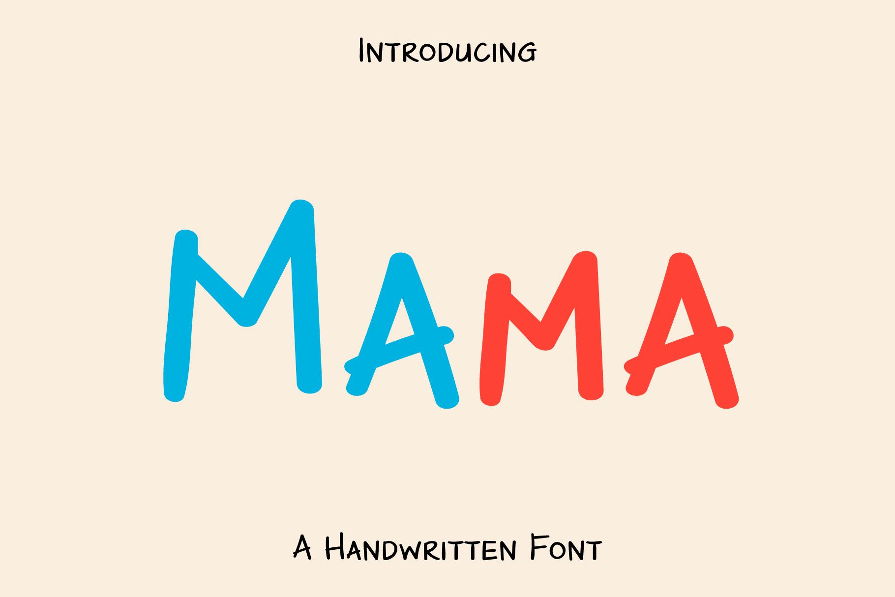 Mama Font