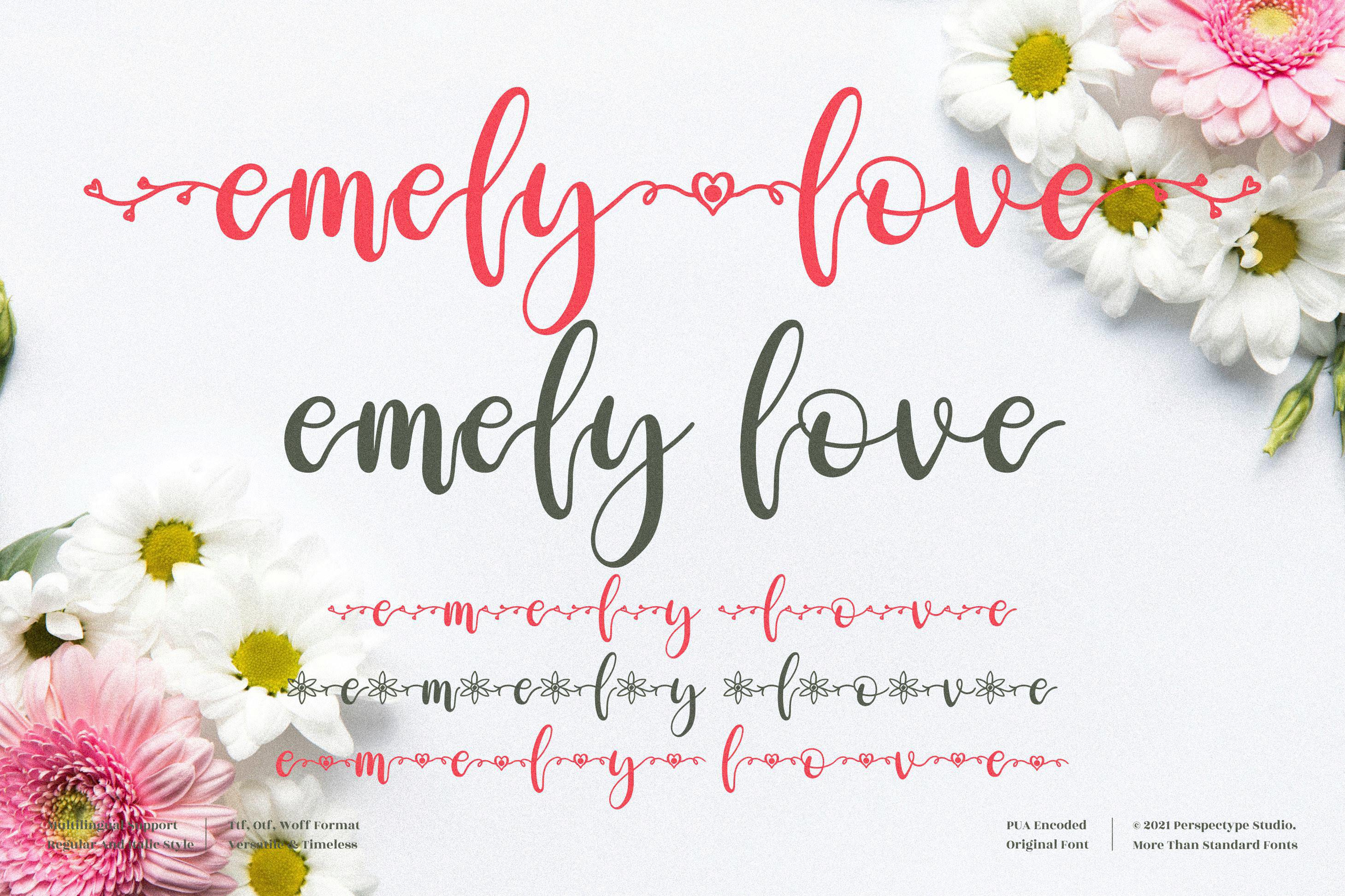 Emely Love Font