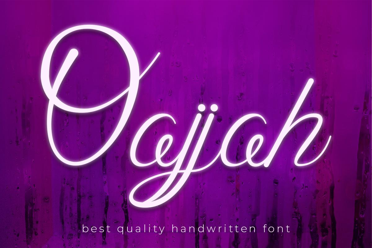 Oajjah Font