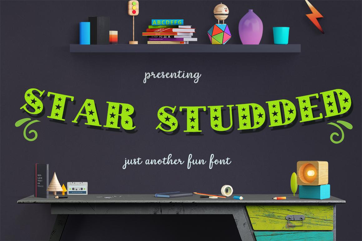 Star Studded Font