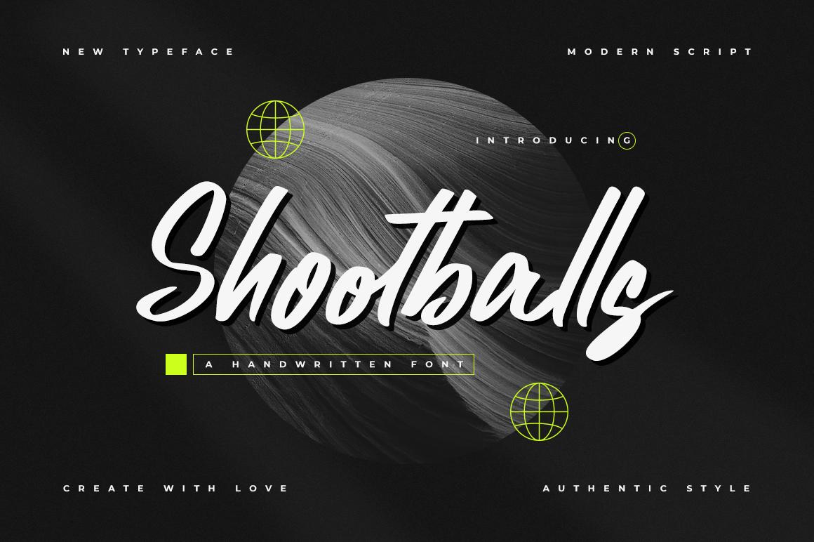 Shootballs Font