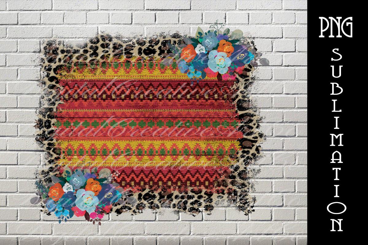 Western Aztec Flower Backgrounds