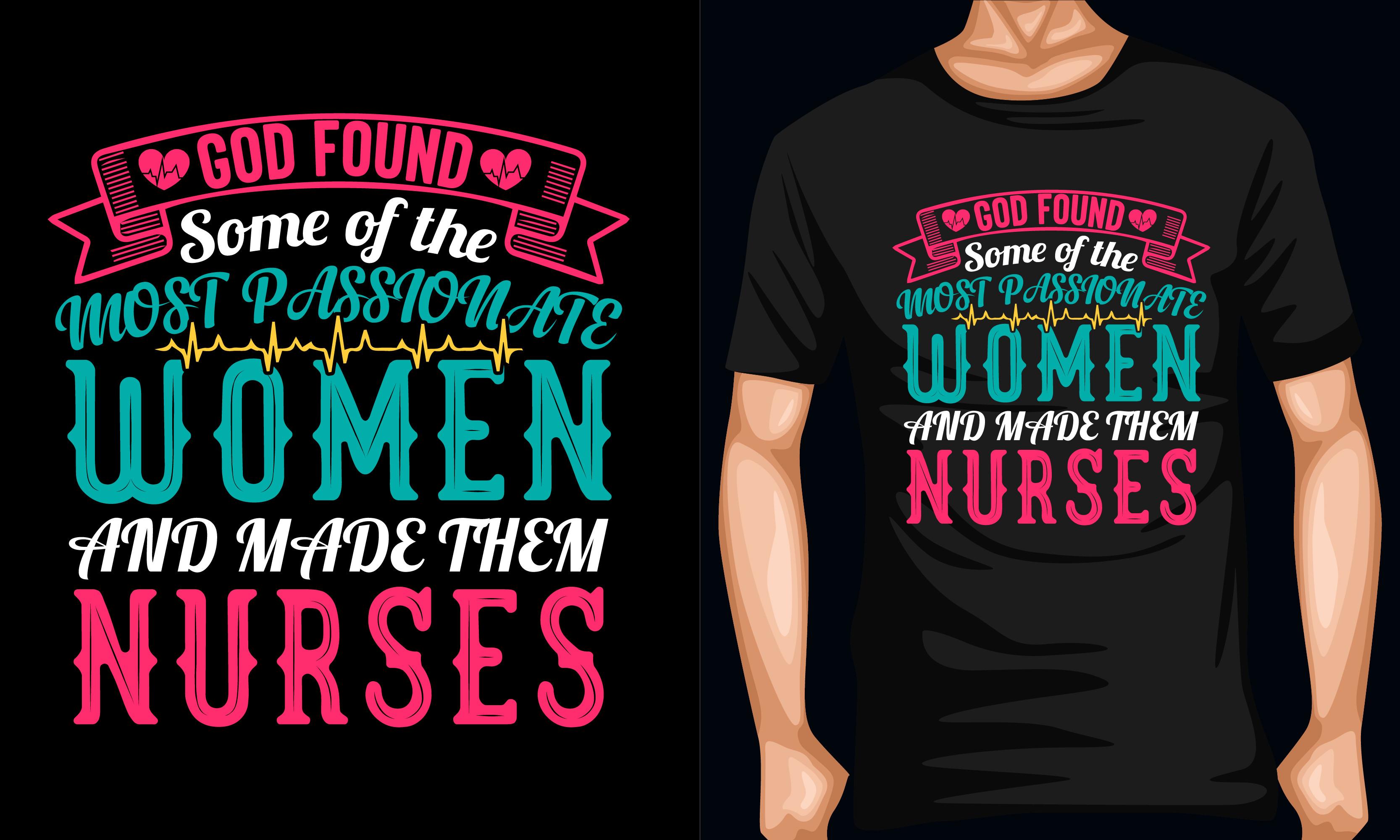 Women Nurse Tshirt Design T Shirt Lover