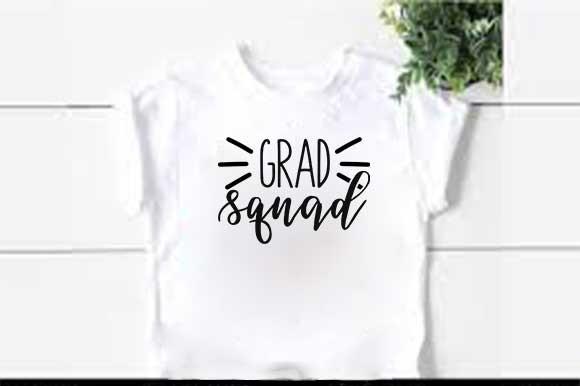 Graduation Svg Design, GRAD SQUAD