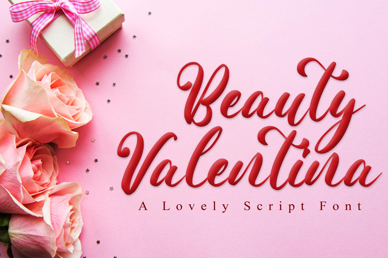 Beauty Valentina Font