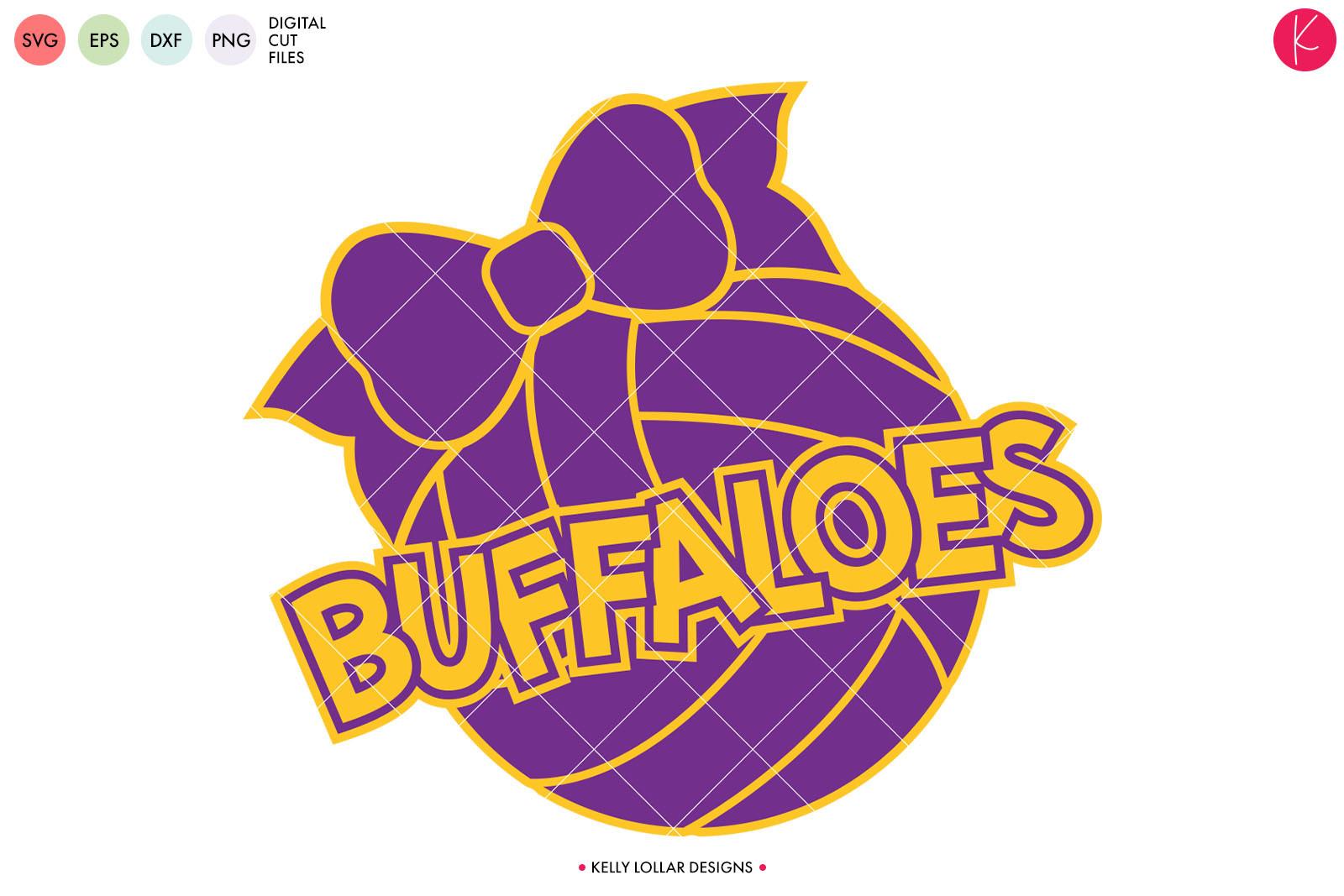Buffaloes Volleyball with Bow