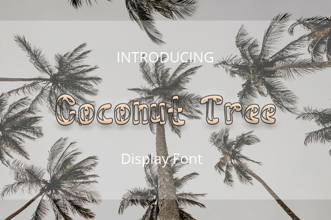 Coconut Tree Font