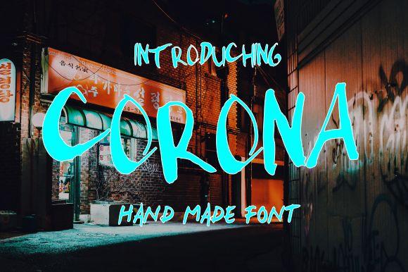 Corona Font