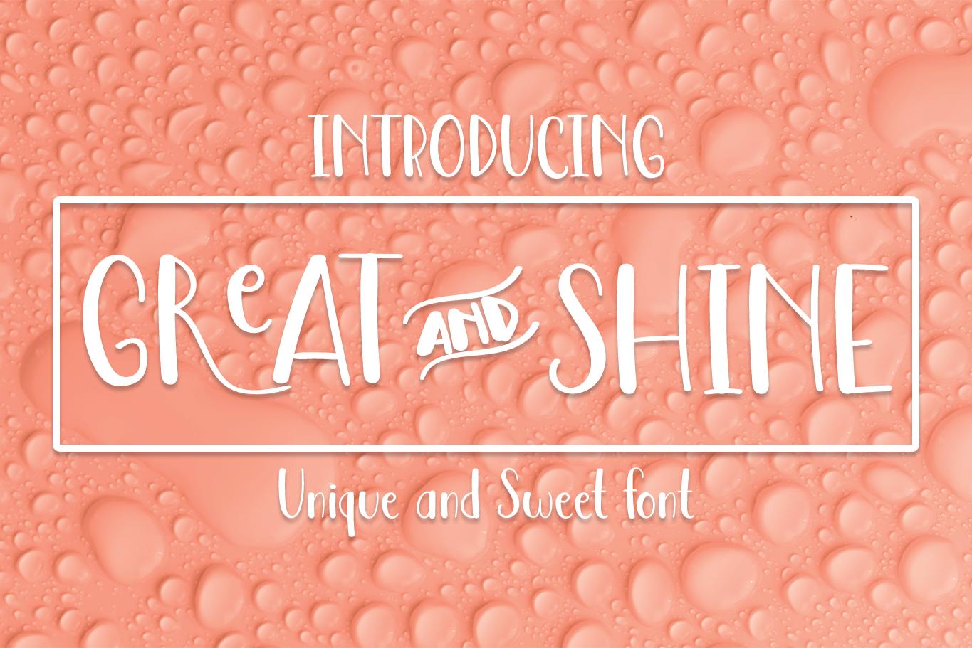 Great and Shin Font
