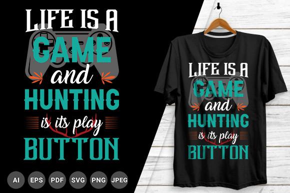 Hunting Deer T-shirt Design