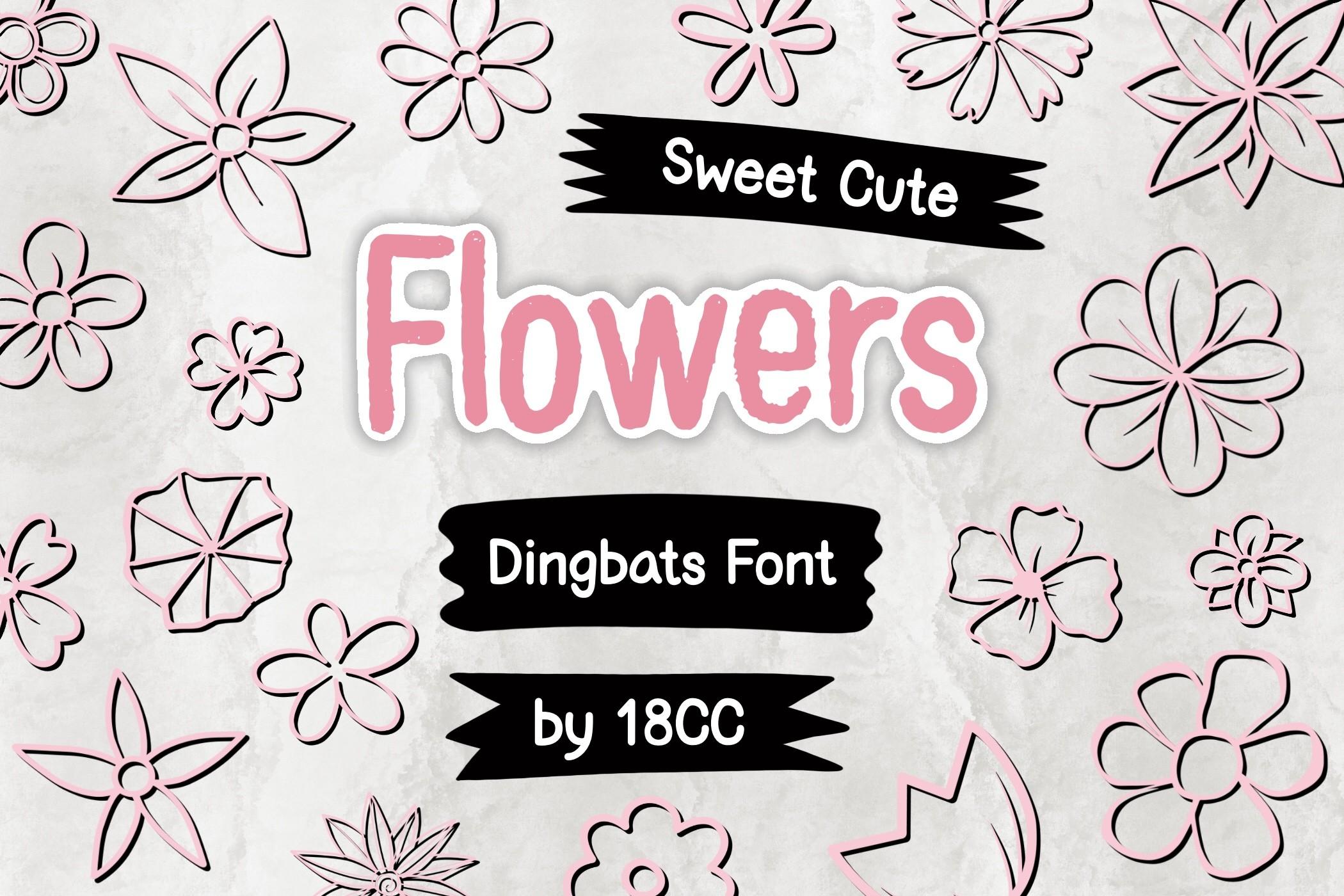 Flowers Font