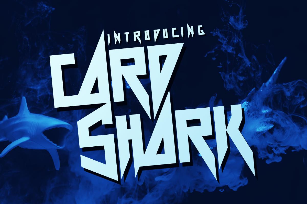 Card Shark Font