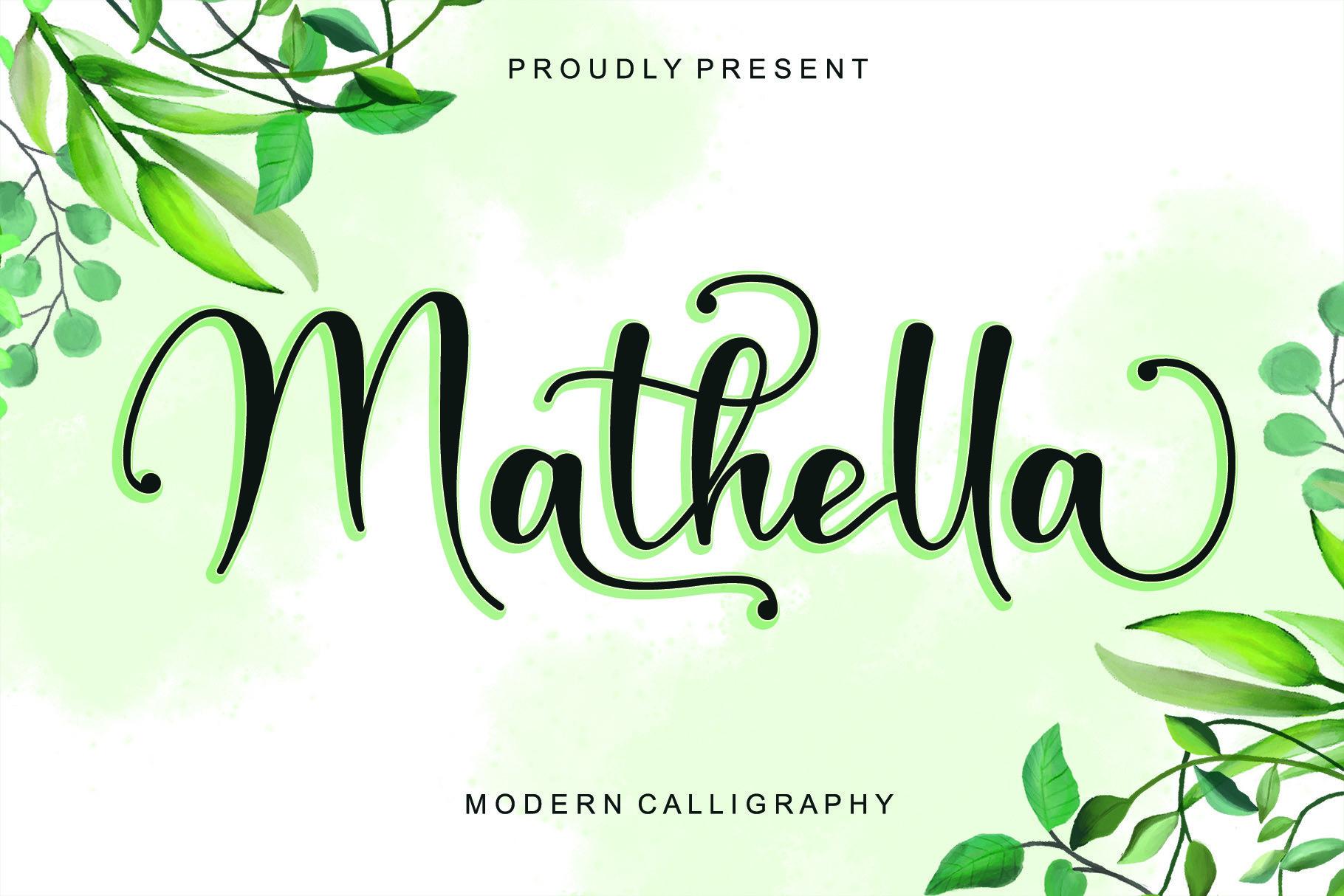 Mathella Font