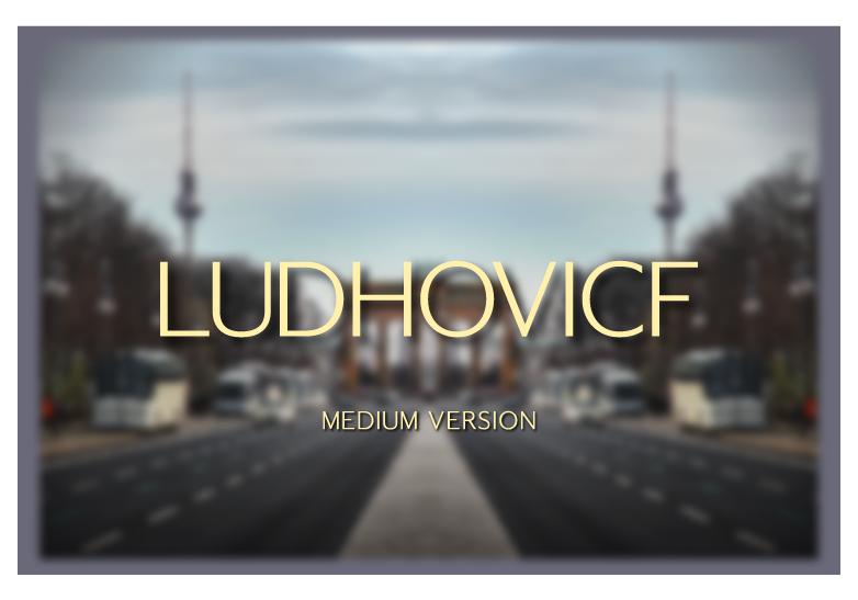 Ludhovicf Medium Font