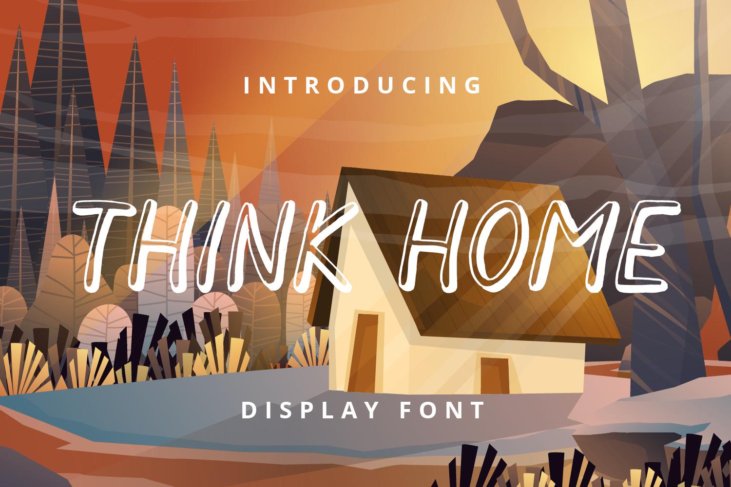 Think Home Font