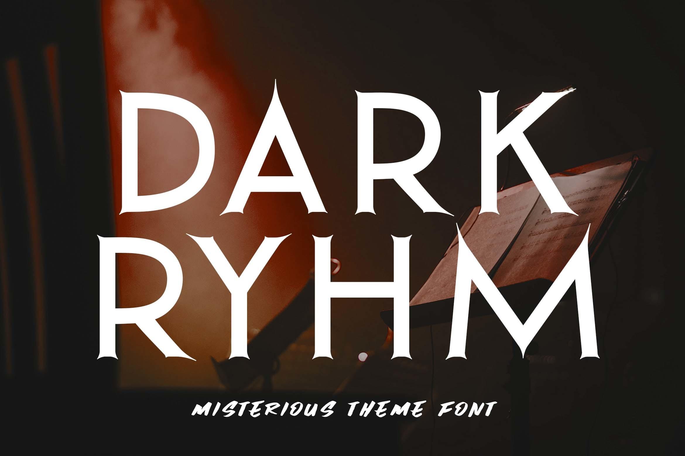 Dark Ryhm Font