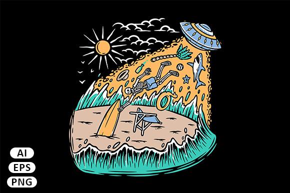 Alien Invasion on the Beach
