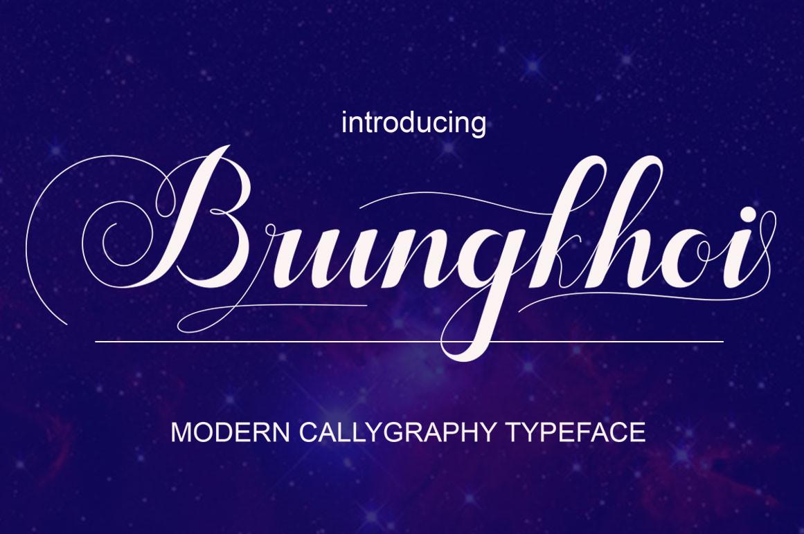 Brungkhoi Font