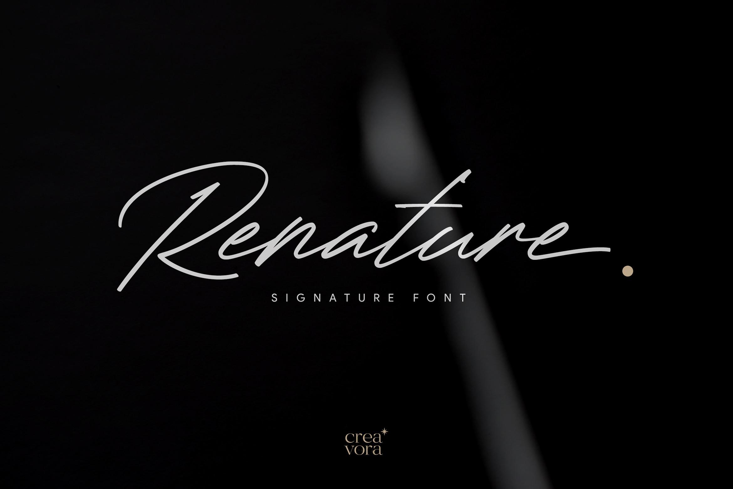 Renature Font