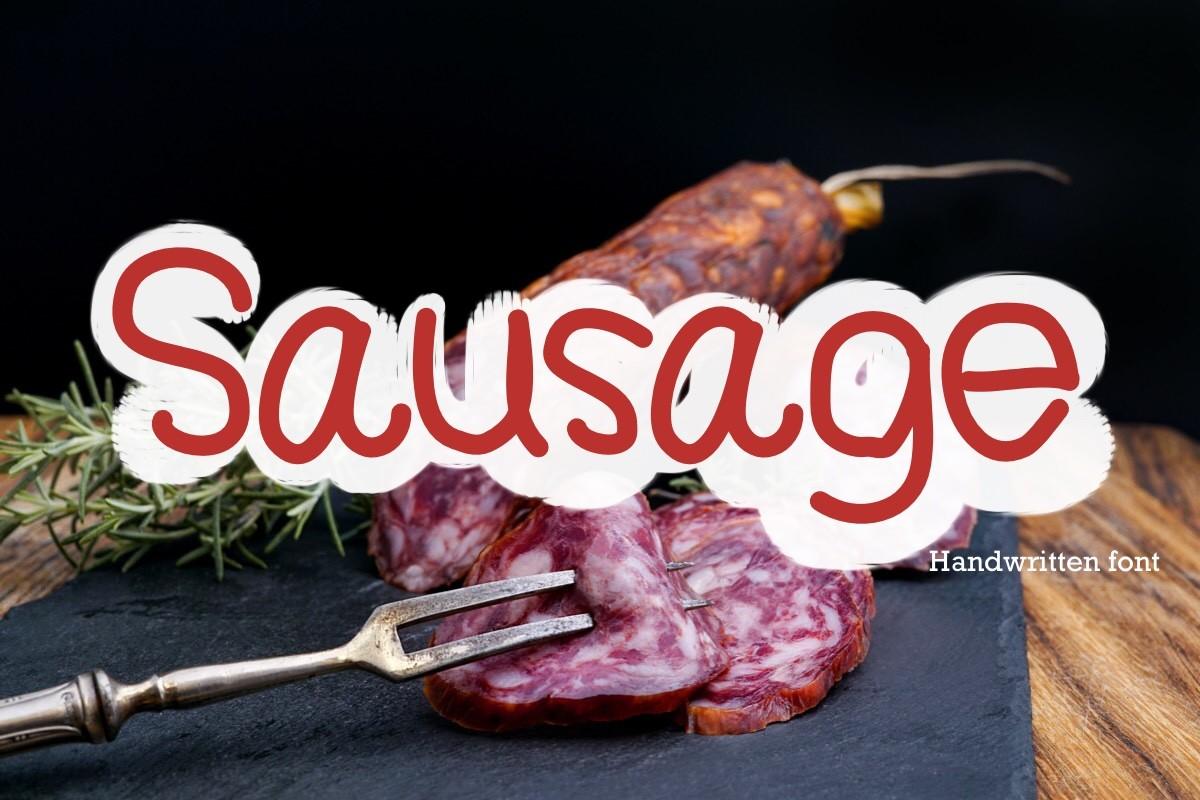 Sausage Font