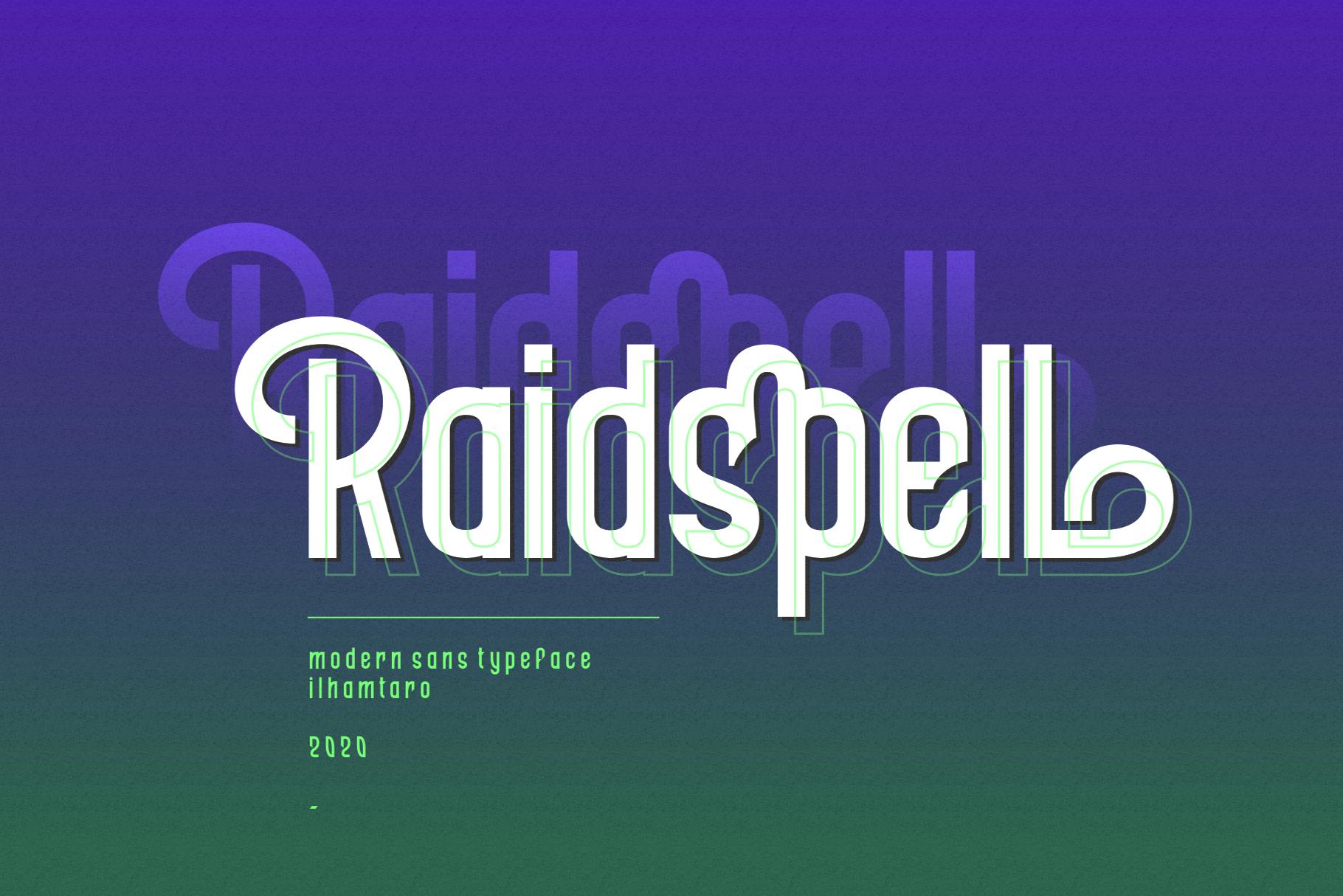 Raidspell Font