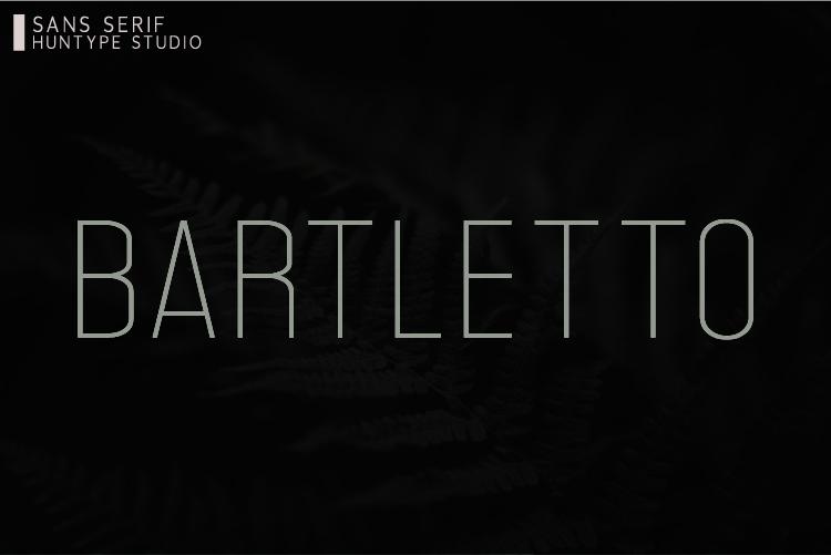 Bartletto Font