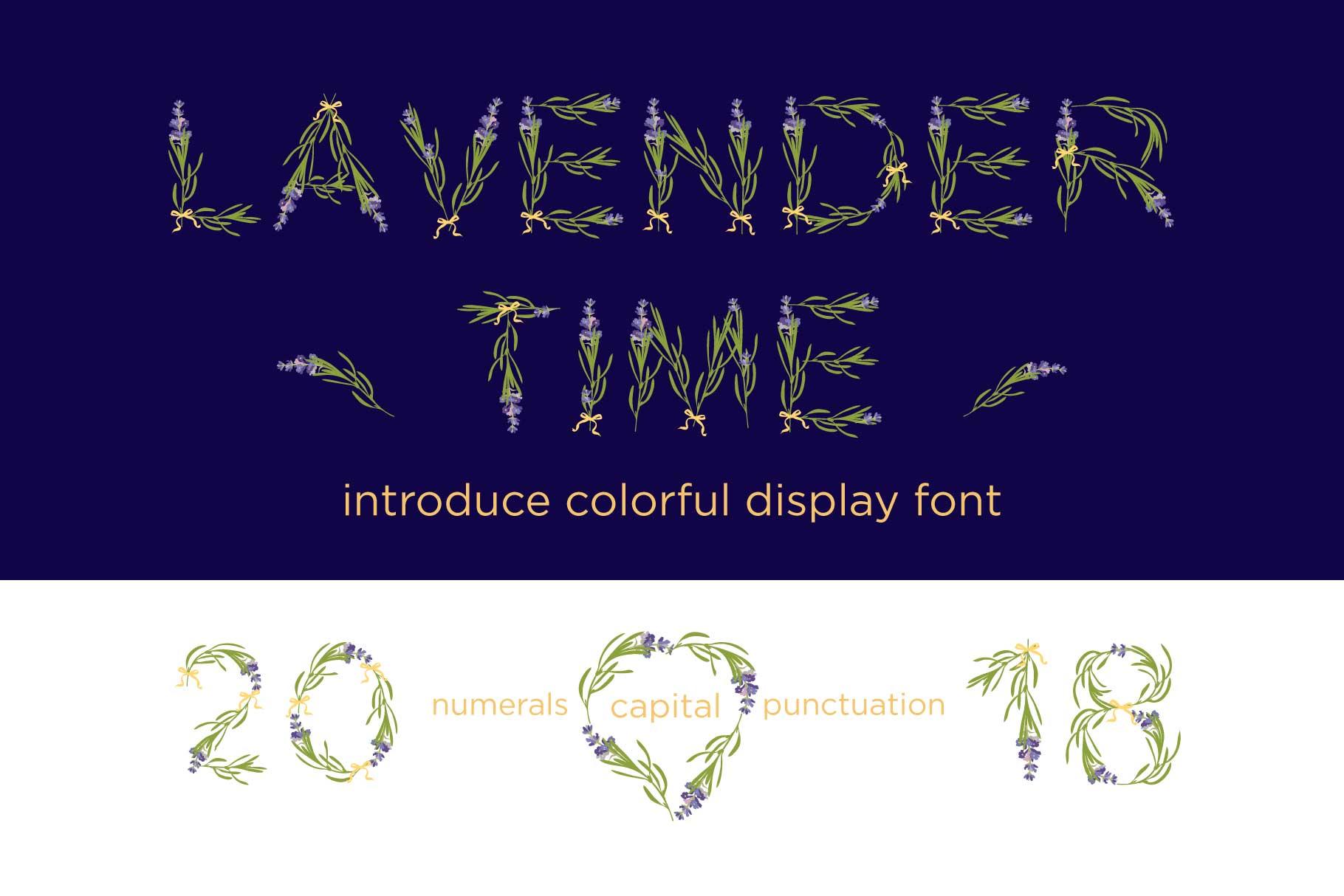 Lavender Time Font