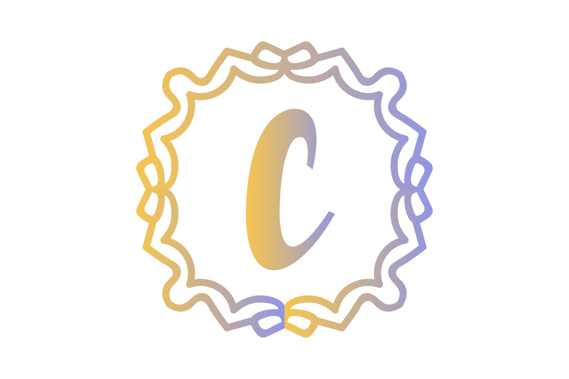 Monogram Illustration Symbol Font Letter