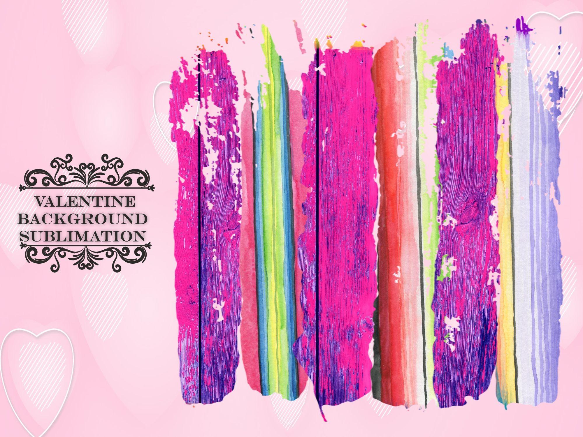 Valentine Background Sublimation