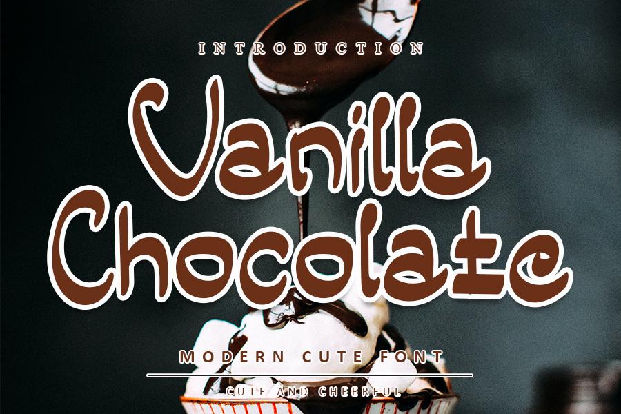 Vanilla Chocolate Font