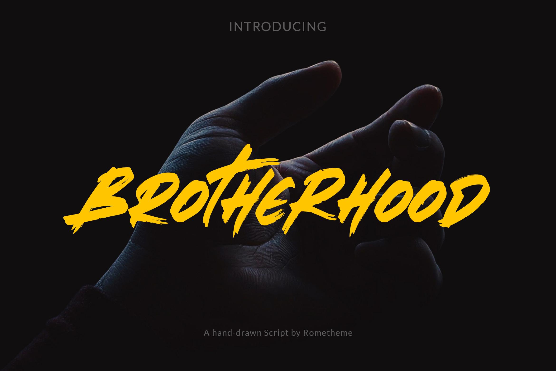 Brotherhood Font