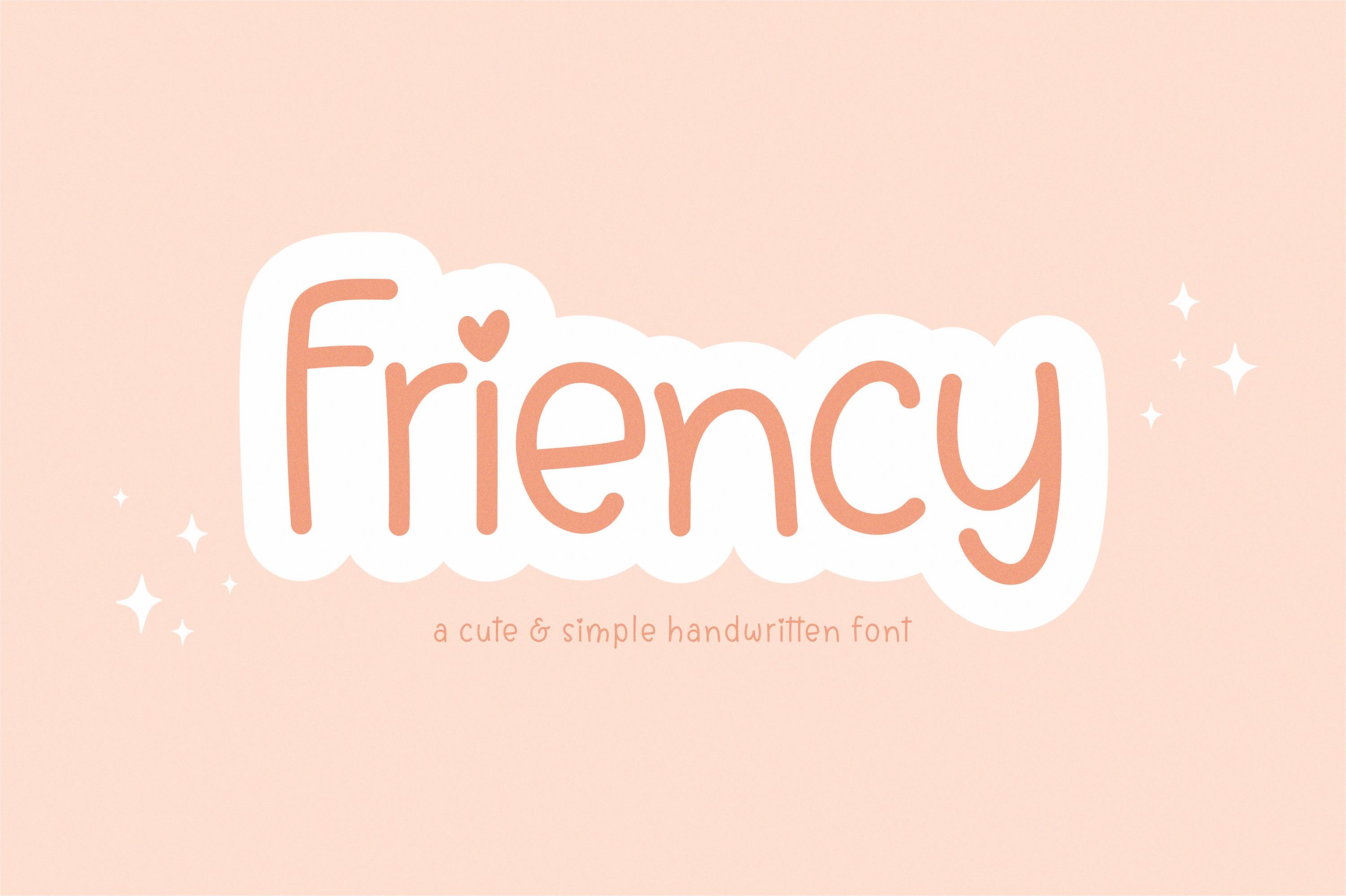 Friency Font