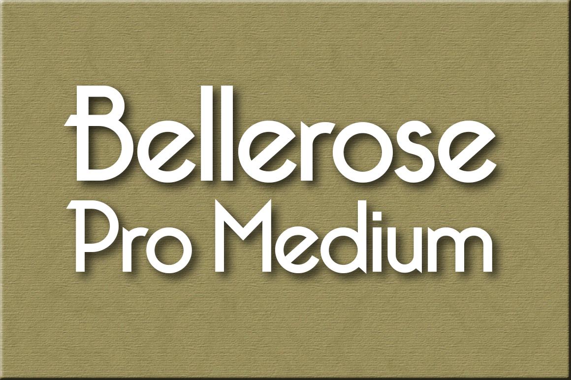 Bellerose Font
