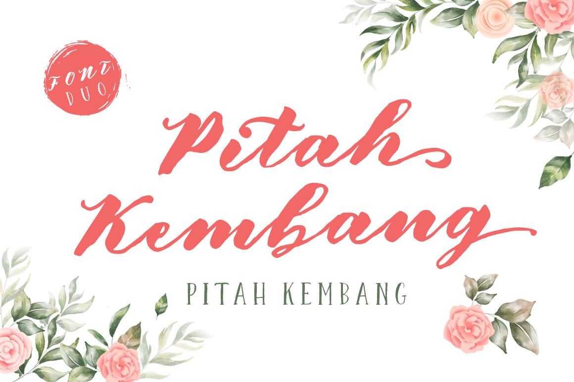 Pitah Kembang Font