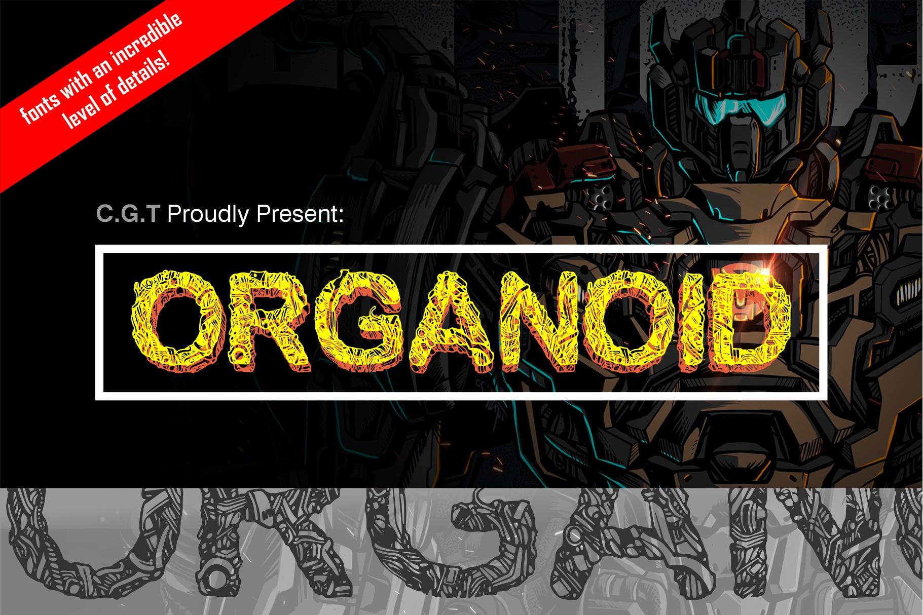 Organoid Font