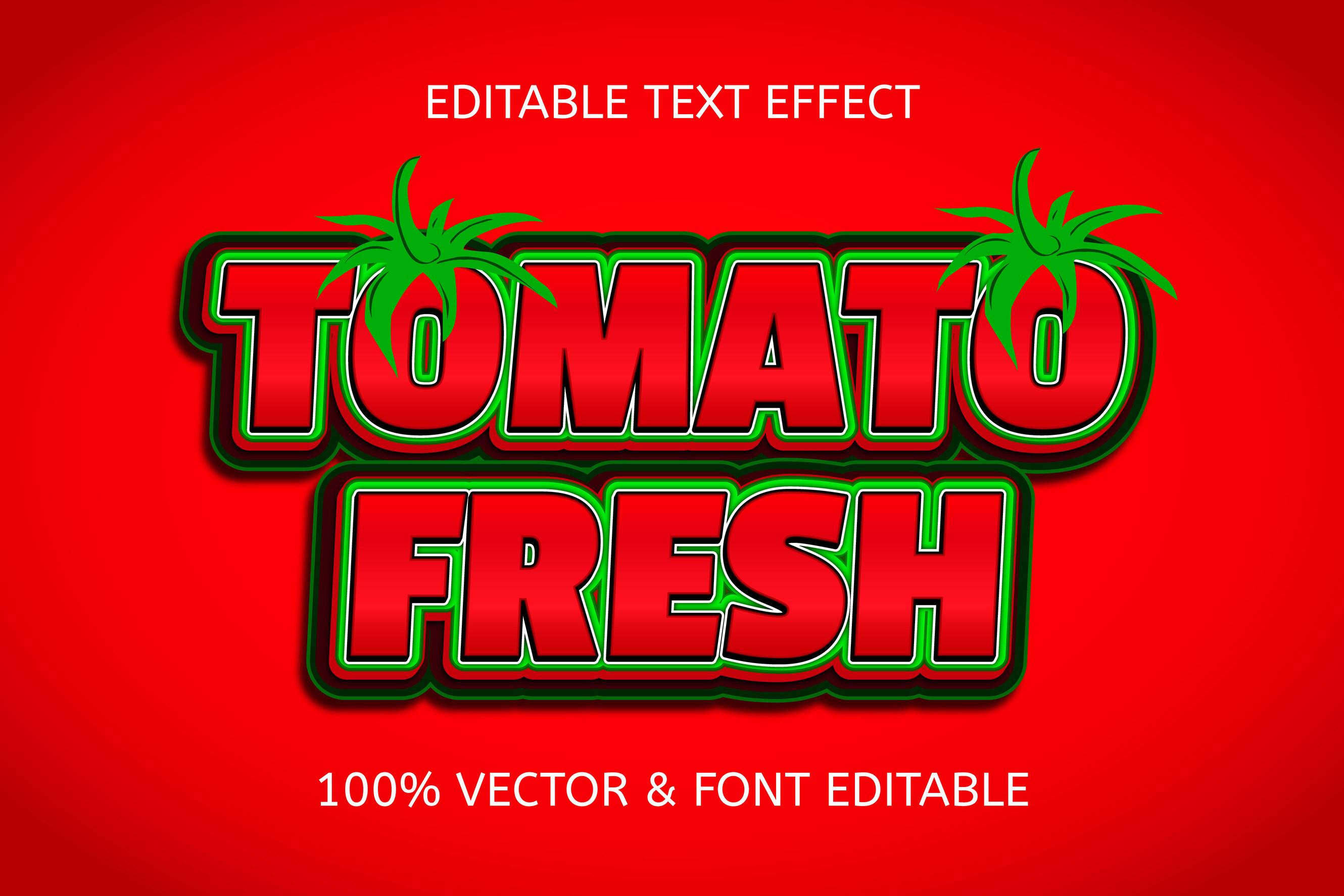 Editable Text Effect