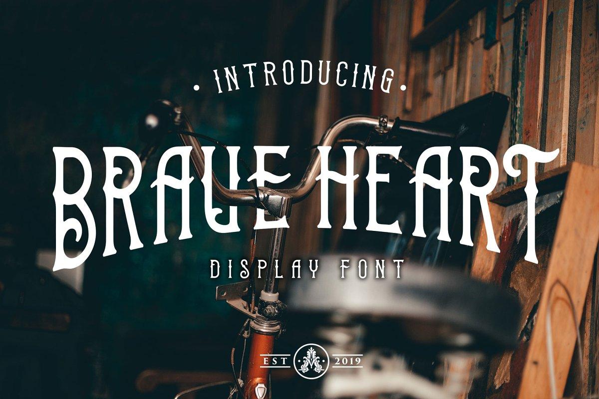Brave Heart Font