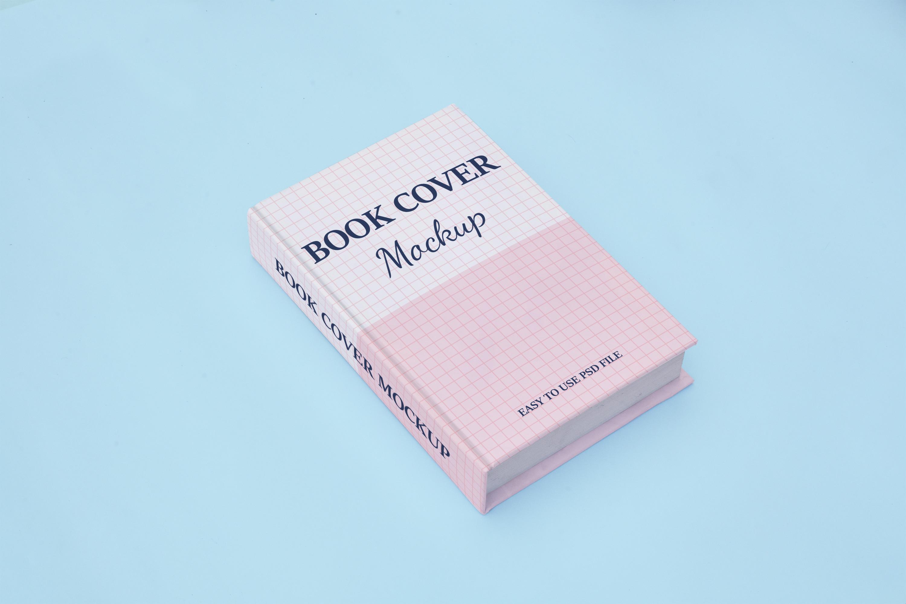Book Cover Mockup Template-3