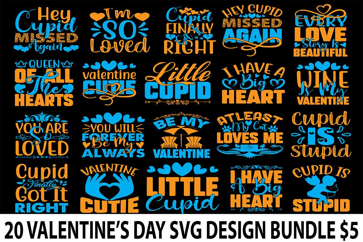 The Valentine's Day SVG Design Bundle