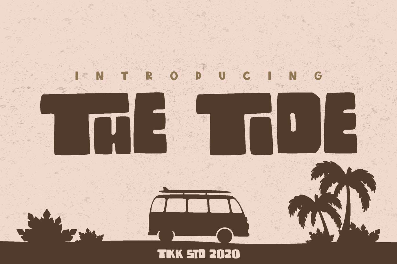 The Tide Font