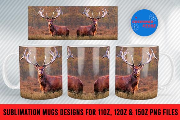 Deer Hunting Fall Garden Mug