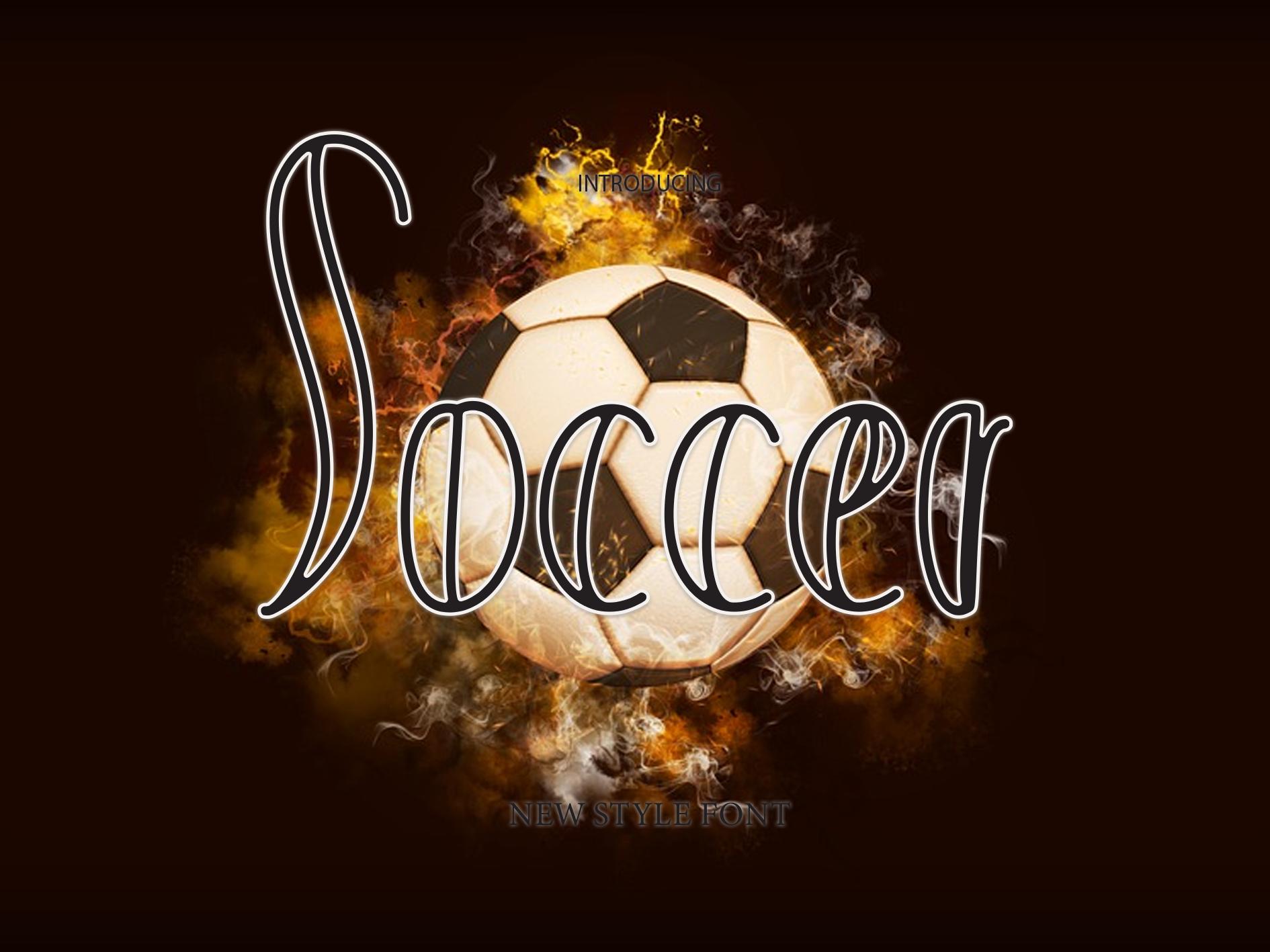 Soccer Font