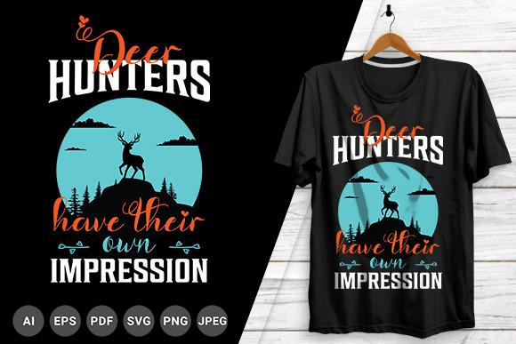 Hunting Deer T-shirt Design